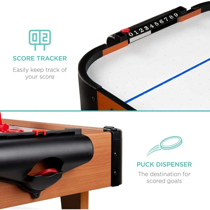 40in Portable Tabletop Air Hockey Arcade Table