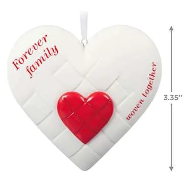 Hallmark Keepsake Ornament 2020, Family Heart Design