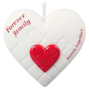Hallmark Keepsake Ornament 2020, Family Heart Design