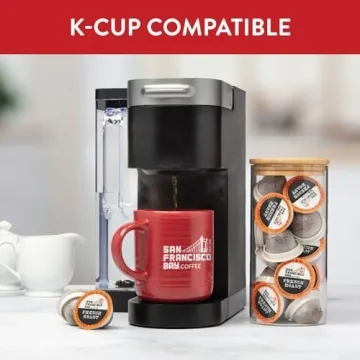 Compostable French Roast Coffee Pods for Keurig 2.0
