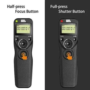 PIXEL TW-283/N3 Wireless Shutter Remote Release Control for Canon 5D Mark III/ 5D Mark IV/ 5D 6D /7D Mark II/ 7D 50D 40D 30D D60 D30 1DX MARKII