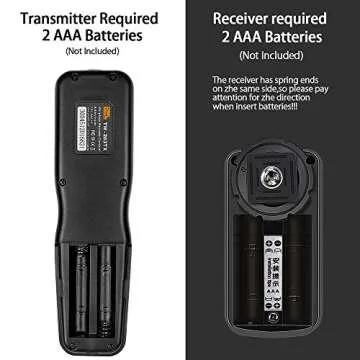 PIXEL TW-283/N3 Wireless Shutter Remote Release Control for Canon 5D Mark III/ 5D Mark IV/ 5D 6D /7D Mark II/ 7D 50D 40D 30D D60 D30 1DX MARKII