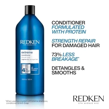 Premium Redken Extreme Conditioner for Damaged Hair - 1000ml