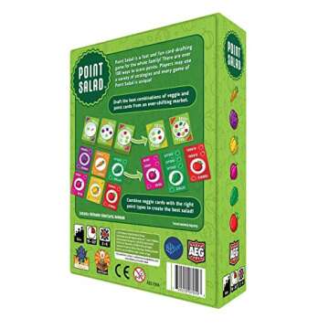 Point Salad - Award-Winning Card Drafting Game for Family Fun