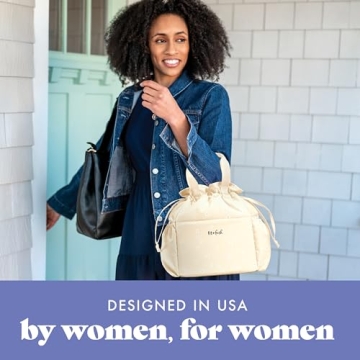 Stylish Insulated Lunch Bag for Women with Containers