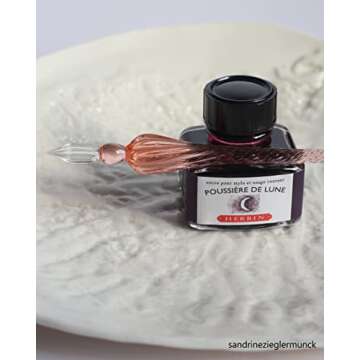 Herbin J Fountain Pen Ink - 30 ml Bottled - Poussiere de Lune, 1.01 Fl Oz (Pack of 1)