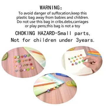 PLAYOLY Miniature Fruit & Animal Erasers for Kids