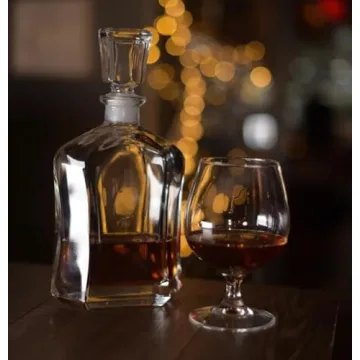 Bormioli Rocco Glass Decanter - Elegant Airtight Design