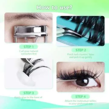 Hannahool Mixed Length False Eyelashes for Glamorous Looks