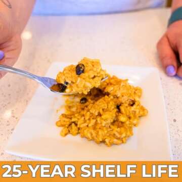 Nutristore Freeze-Dried Southwestern Style Pork and Rice | Emergency Survival Bulk Food Storage Meal | Perfect for Everyday Meals and Long-Term Storage | 25 Year Shelf Life | USDA Inspected (1-Pack)