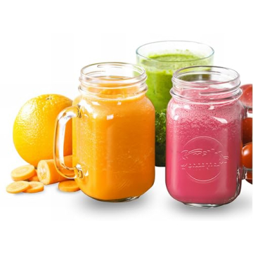 Smith's Mason Jars 6-Pack - Ideal for Smoothies & Gifts