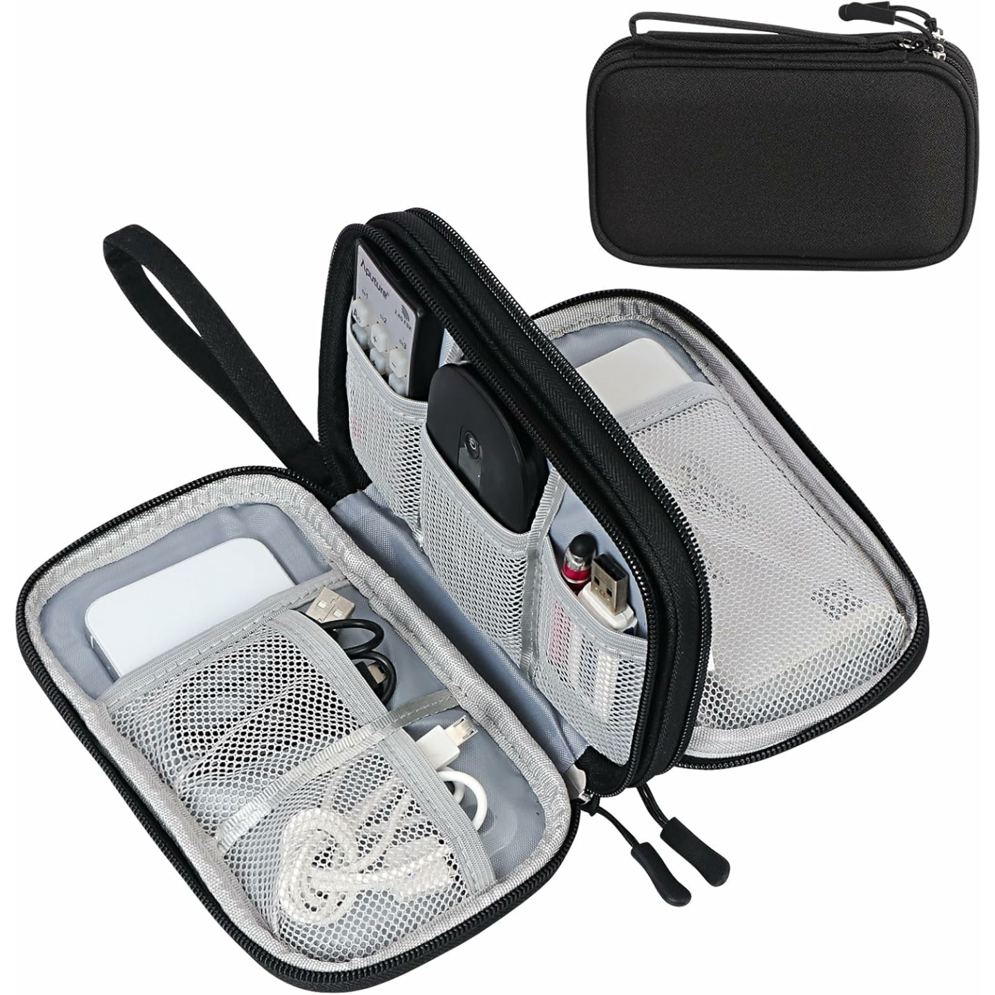 Travel Cable Organizer Bag Waterproof & Portable