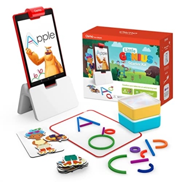 Osmo-Little Genius Starter Kit for Fire Tablet-4 Educational Learning Games-Preschool Ages 3-5-Phoni...
