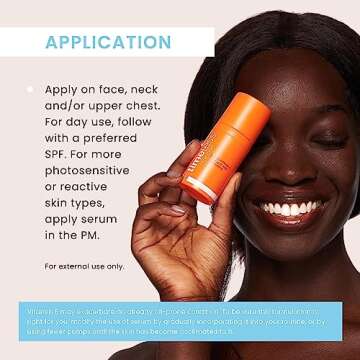 Timeless Skin Care Vitamin C Serum with Vitamin E & Ferulic Acid - Brightening Serum - for Oily & Dry Skin - Fragrance-Free - 1.7 Fl Oz