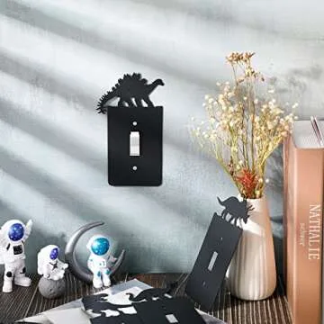 Dinosaur Kids Light Switch Cover Set for Creative Rooms