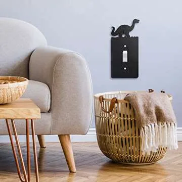 Dinosaur Kids Light Switch Cover Set for Creative Rooms