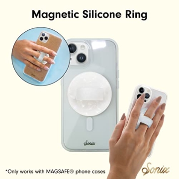 Sonix Magnetic Phone Grip Removable Silicone Ring Holder MagSafe