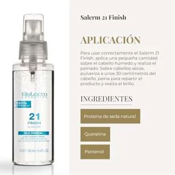 Salerm Illuminating Hair Spray - Shine and Protect Your Hair