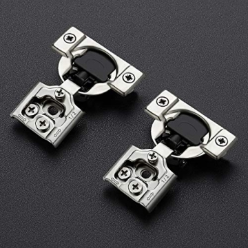 Ravinte Soft Close Cabinet Hinges - 30 Pack Satin Nickel