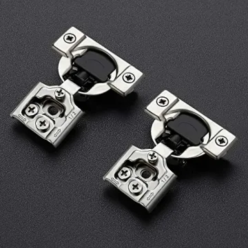 Ravinte Soft Close Cabinet Hinges - 30 Pack Satin Nickel