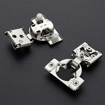 Ravinte Soft Close Cabinet Hinges - 30 Pack Satin Nickel