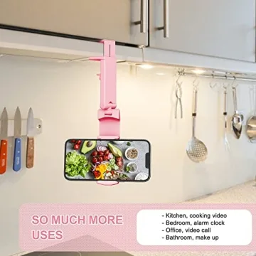 Perilogics Airplane Phone Holder Mount - Hands-Free Viewing