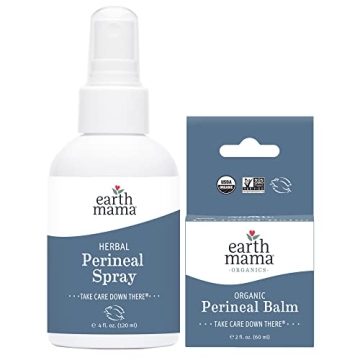 Earth Mama Postpartum Recovery Kit | Soothing Organic Perineal Relief for New Moms