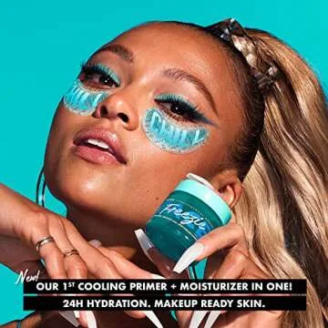 NYX PROFESSIONAL MAKEUP Face Freezie Cooling Primer + Moisturizer, 10-in-1 Make Up Prepping Skin Car...