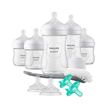 Philips AVENT Natural Baby Bottle with Natural Response Nipple Kit SCD838/02