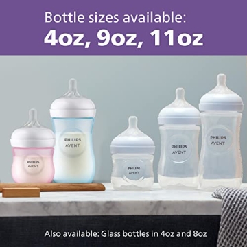 Philips AVENT Natural Baby Bottle Gift Set for Newborn Babies