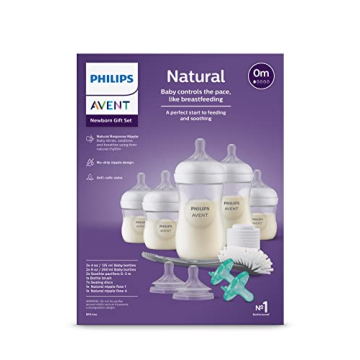 Philips AVENT Natural Baby Bottle Gift Set for Newborn Babies