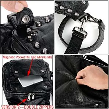 UTO Women Backpack Purse - Stylish & Versatile Rucksack