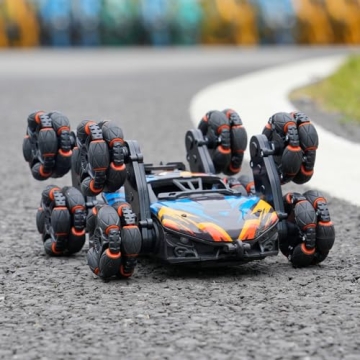 NEXBOX RC Stunt Car for Kids, 8 Wheels & Gesture Control