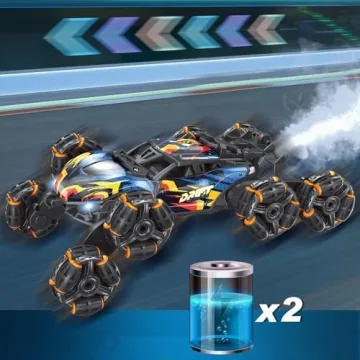 NEXBOX RC Stunt Car for Kids, 8 Wheels & Gesture Control