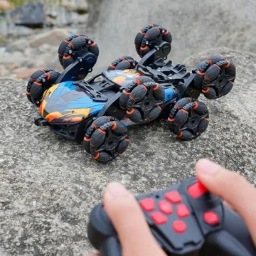 NEXBOX RC Stunt Car for Kids, 8 Wheels & Gesture Control
