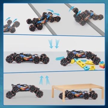 NEXBOX RC Stunt Car for Kids, 8 Wheels & Gesture Control