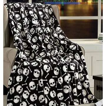 Elegant Halloween Comfort Lightweight Blanket