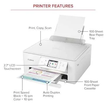 Canon PIXMA TS7720 – Wireless Home All-in-One Printer