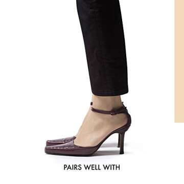 Ball-of-Foot Sock Cushion - Washable – SockShion by SHEEC - Cream 1 Pair