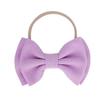 Soft Stretchy Baby Nylon Knotted Headbands Vibrant Colors