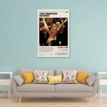 Charming Princess Diaries Canvas Art for Your Space