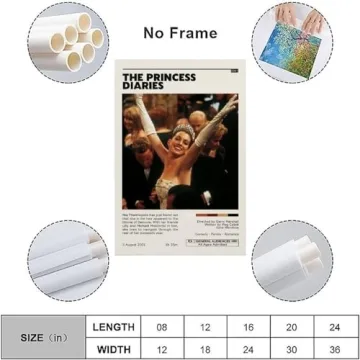 Charming Princess Diaries Canvas Art for Your Space