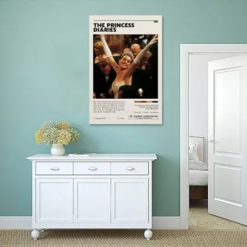 Charming Princess Diaries Canvas Art for Your Space