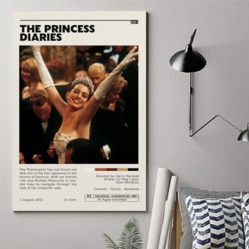 Charming Princess Diaries Canvas Art for Your Space