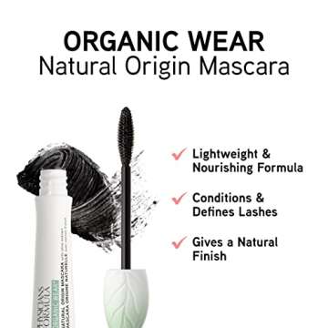 Organic Mascara By Physicians Formula Organic Wear All Natural Origin Mascara, Organic Makeup, Black...
