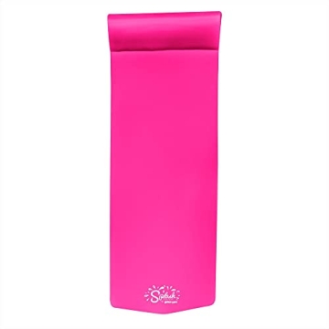 TRC Recreation Foam Swimming Pool Float, Floating Water Lounger, Splash 1.25”, Flamingo Pink