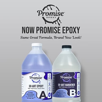 Promise Epoxy UV Art Resin - Crystal Clear & Durable