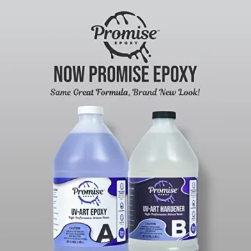 Promise Epoxy UV Art Resin - Crystal Clear & Durable