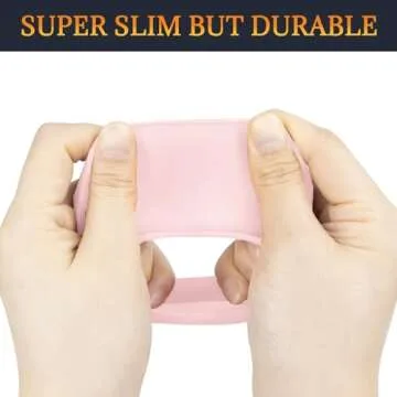 SOULWIT Silicone Ear Pads Cover Protector for AirPods Max Headphones Cushions, Sweatproof, Easily Washable, Rugged Durability - Pink