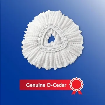 O-Cedar EasyWring Spin Mop Microfiber Refill Pack of 4